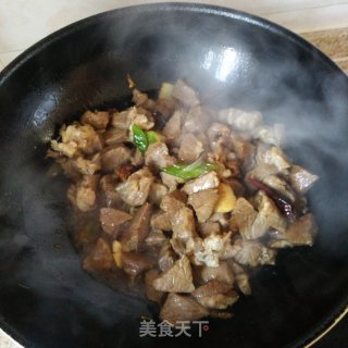 香辣牛肉的做法步骤：7