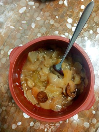 雪梨银耳羹的做法步骤：9