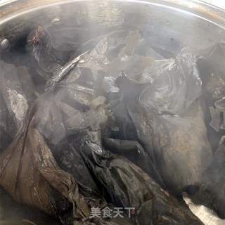家常炖海带丝儿的做法步骤：1