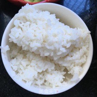 低脂翡翠饭团的做法步骤：2