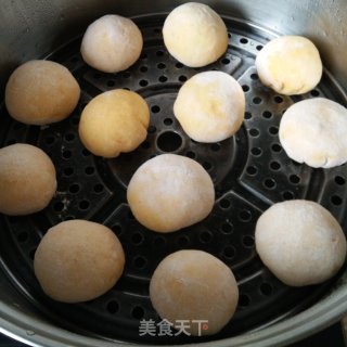 南瓜豆沙包的做法步骤：9