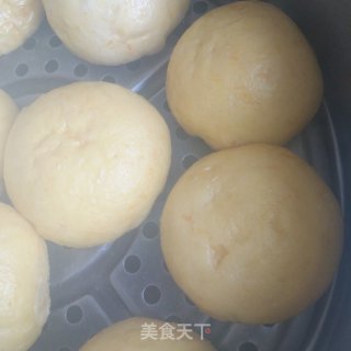 南瓜豆沙包的做法步骤：10