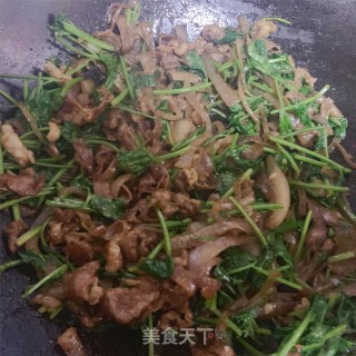 家常葱爆羊肉的做法步骤：11
