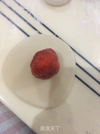 草莓大福的做法步骤：9