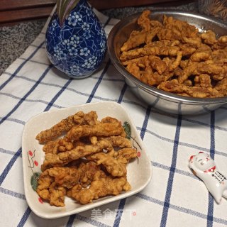 炸小酥肉的做法步骤：9