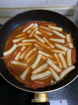 辣炒年糕的做法步骤：4