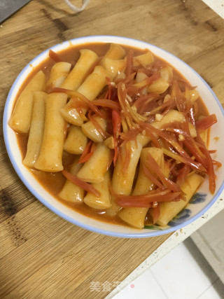 辣炒年糕的做法步骤：6
