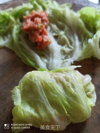白菜酿肉的做法步骤：6