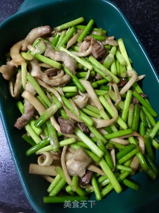 蒜苔炒杏鲍菇的做法步骤：13