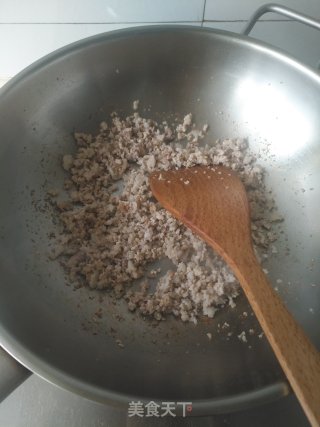 肉末豆腐拌面的做法步骤：4