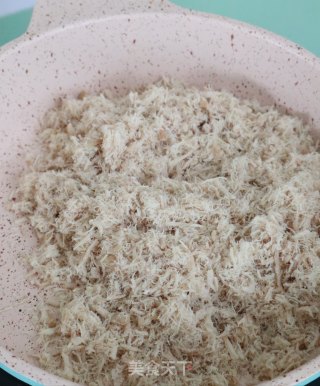10月龄以上宝宝辅食原味猪肉松的做法步骤：9
