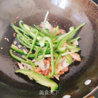 青椒豆干的做法步骤：5