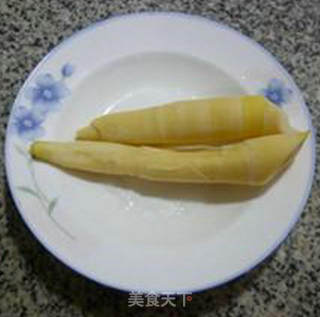 笋尖开洋蚕豆羹的做法步骤：3
