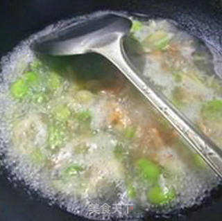 笋尖开洋蚕豆羹的做法步骤：8