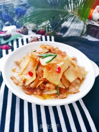 炝炒甘蓝球的做法步骤：9
