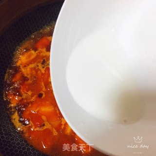 番茄鸡蛋浓汤的做法步骤：8