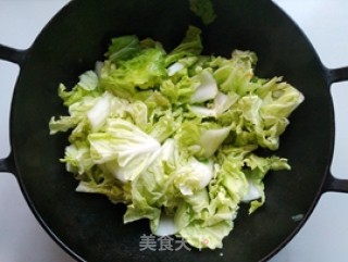 虾酱杭白菜的做法步骤：4
