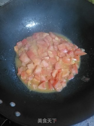 番茄菌菇肉片汤的做法步骤：6