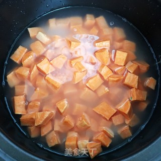 香甜蜜薯饭的做法步骤：5