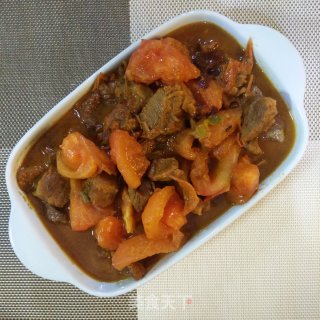牛肉炖西红柿的做法步骤：7