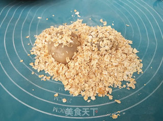 炼乳燕麦糯米糍的做法步骤：7