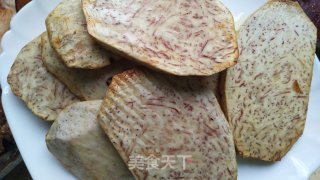 家常芋头扣肉的做法步骤：8