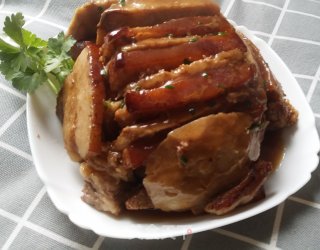 家常芋头扣肉的做法步骤：13