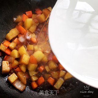 咖喱肥牛饭的做法步骤：8