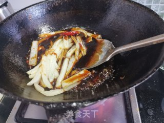 醋溜白菜的做法步骤：8