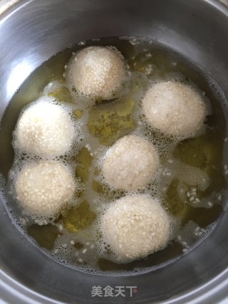 芝麻球的做法步骤：15