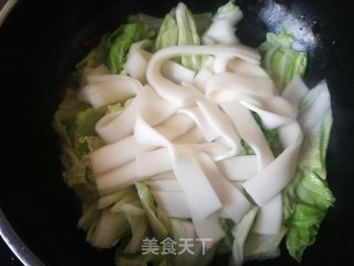 白菜炖竽头粉的做法步骤：7