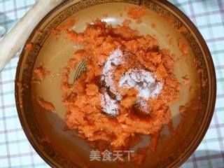 胡萝卜馒头的做法步骤：3
