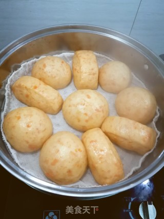 胡萝卜馒头的做法步骤：6