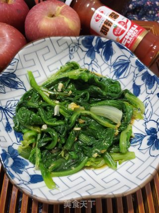 拌茼蒿菜的做法步骤：10