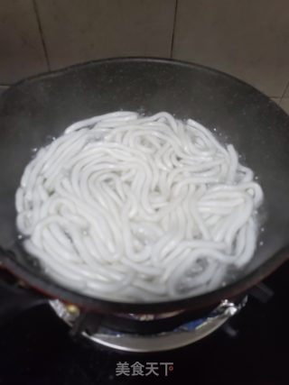 黄豆酱拌土豆粉的做法步骤：7