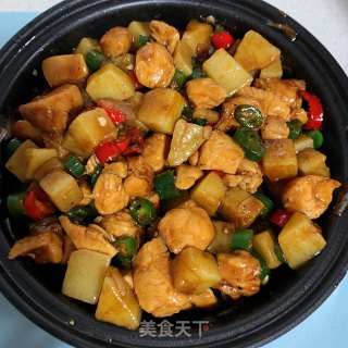 黑椒土豆盖浇饭的做法步骤：9