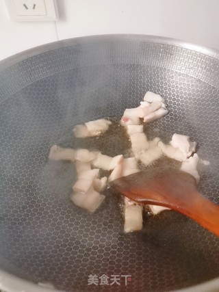 炒笋干的做法步骤：2