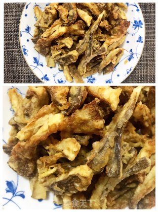 炸鲜蘑的做法步骤：5