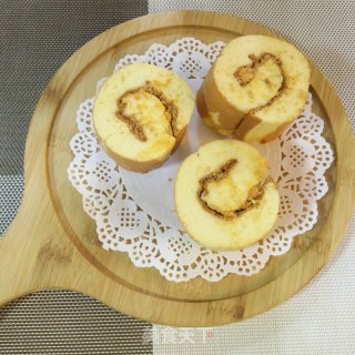 肉松毛巾卷的做法步骤：24