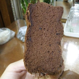 可可味戚风蛋糕的做法步骤：16