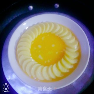 黄金蛋包虾的做法步骤：2