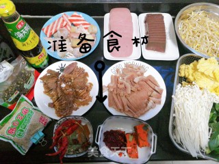 家庭版毛血旺的做法步骤：1