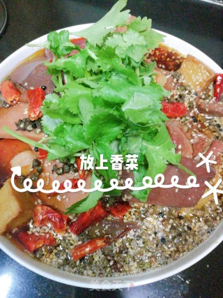 家庭版毛血旺的做法步骤：34