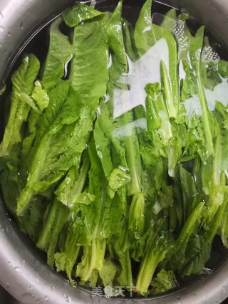 蚝油窝苣叶的做法步骤：1