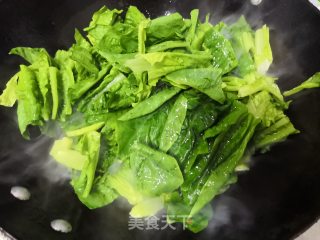 蚝油窝苣叶的做法步骤：4