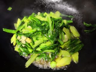 蚝油窝苣叶的做法步骤：7