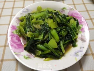蚝油窝苣叶的做法步骤：10