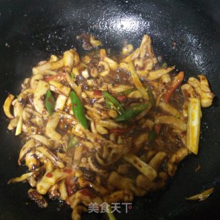 香辣鱿鱼的做法步骤：6