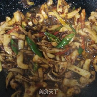 香辣鱿鱼的做法步骤：7