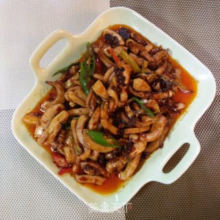 香辣鱿鱼的做法步骤：11